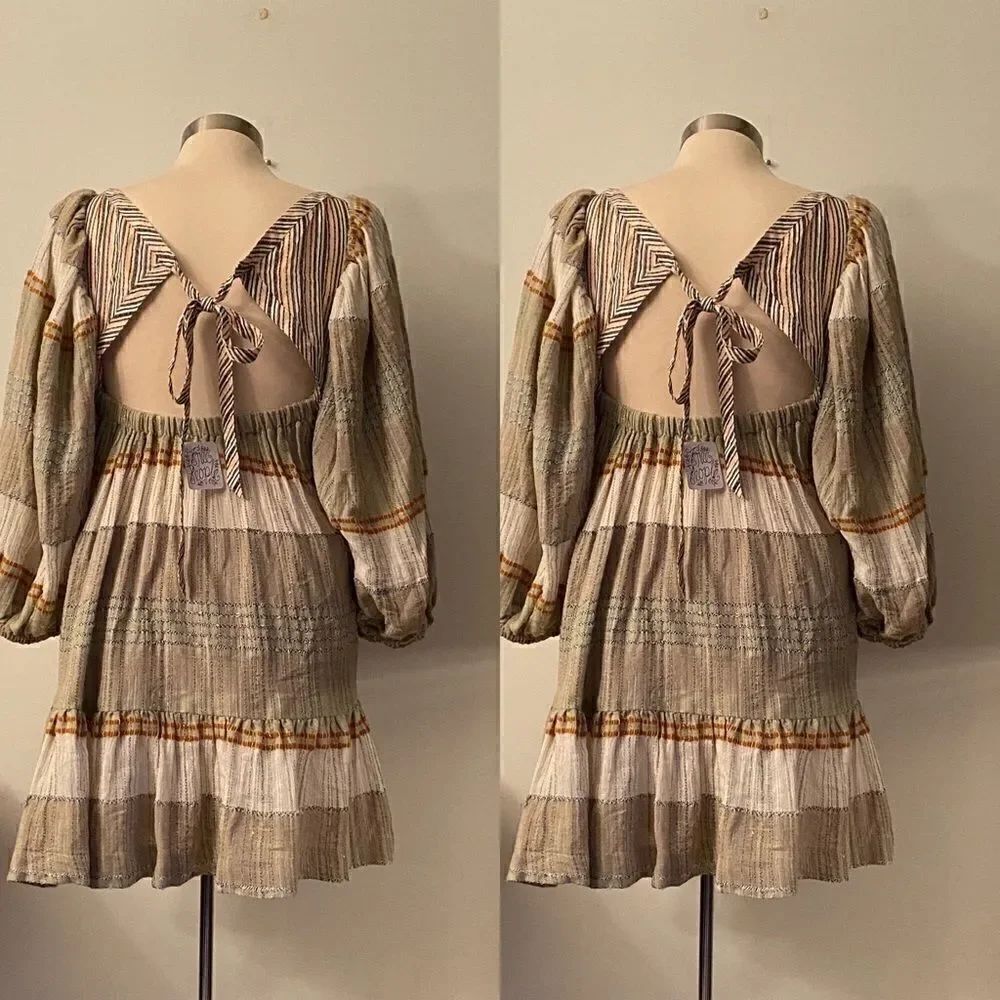💯 FREE PEOPLE MINI COZY DRESS - Picture 6 of 7